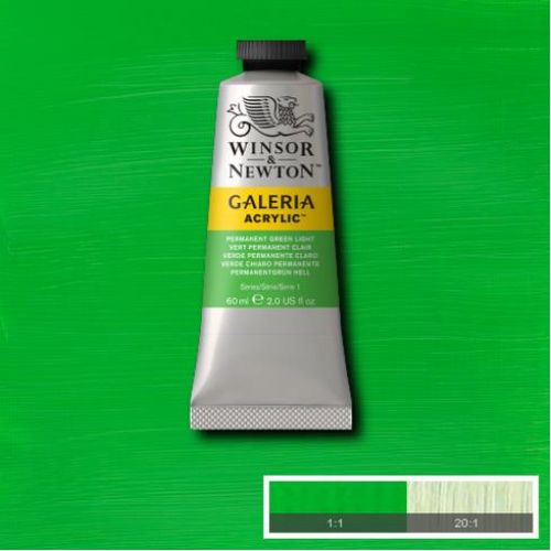 Winsor & Newton Galeria Akrilik Boya Permanent Green Light 60 Ml Winsor & Newton Galeria Akrilik Boya Permanent Green Light 60 Ml